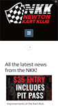 Mobile Screenshot of newtonkartklub.com